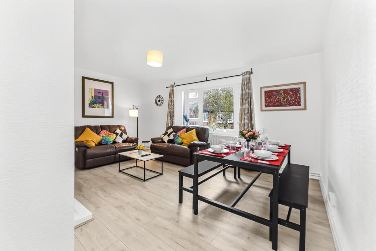 Lincoln Court - Cozy 3 Bedroom Flat Near Clapham Junction And Battersea London Kültér fotó