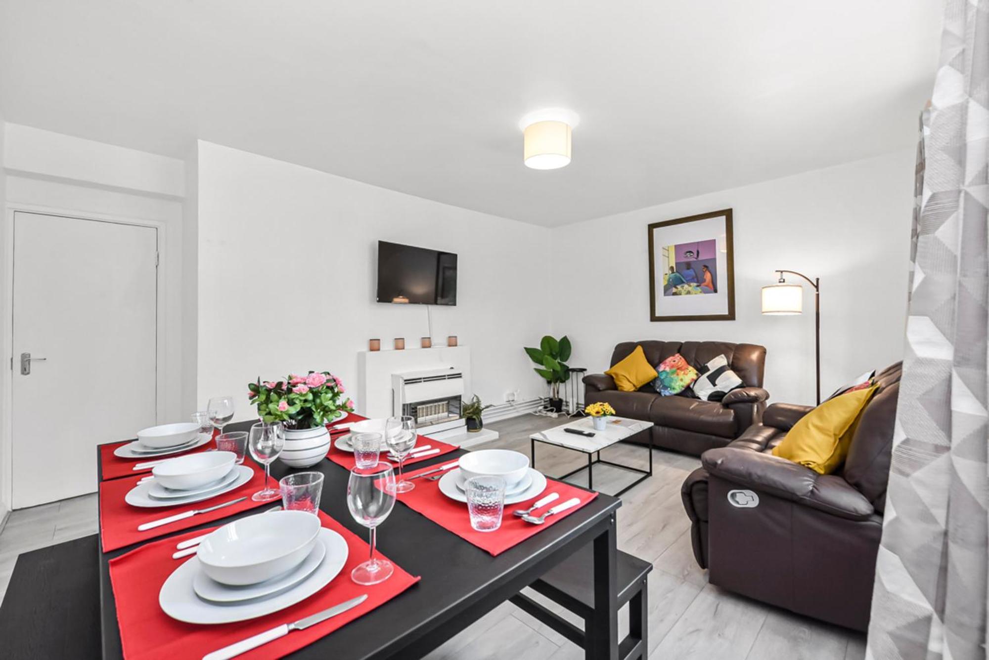 Lincoln Court - Cozy 3 Bedroom Flat Near Clapham Junction And Battersea London Kültér fotó